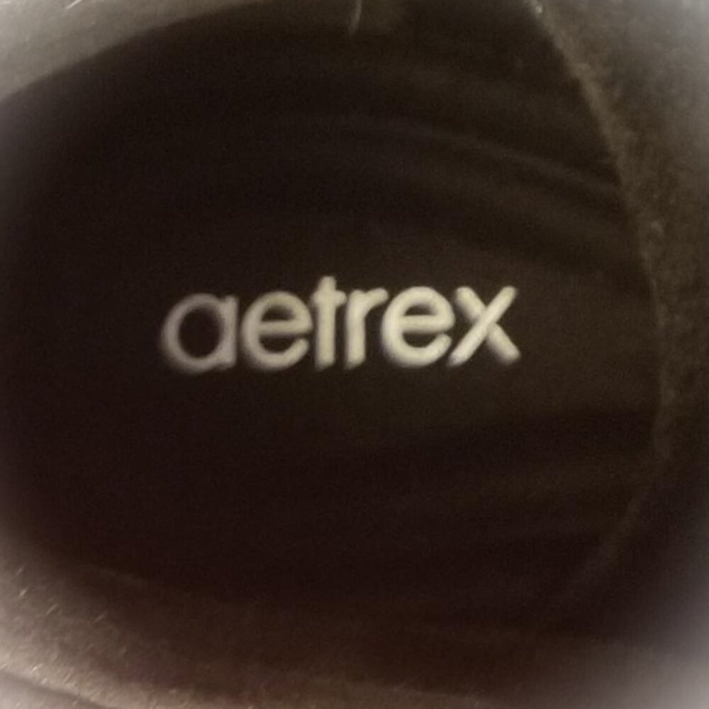 Aetrex Gianna Arch Support Platform Sneaker in Black Size 8.5 - Picture 10 of 14